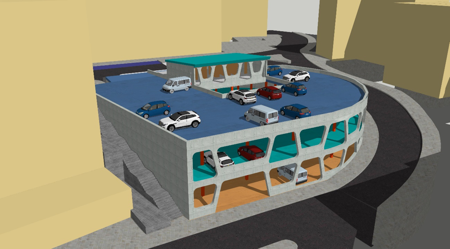 Estructura Aparcamiento Ceuta