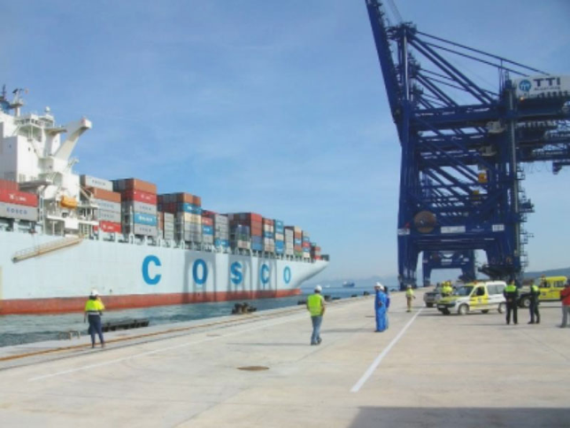 Muelle Isla Verde. Puerto de Algeciras