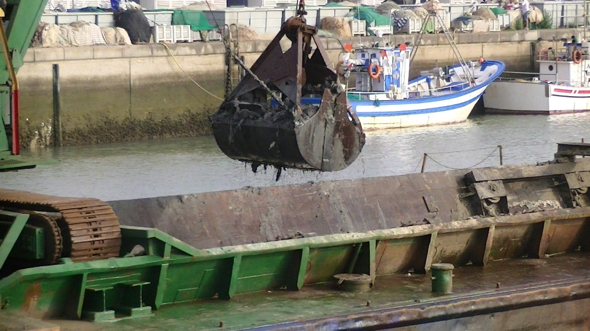 Dragado Dársena Puerto Chipiona